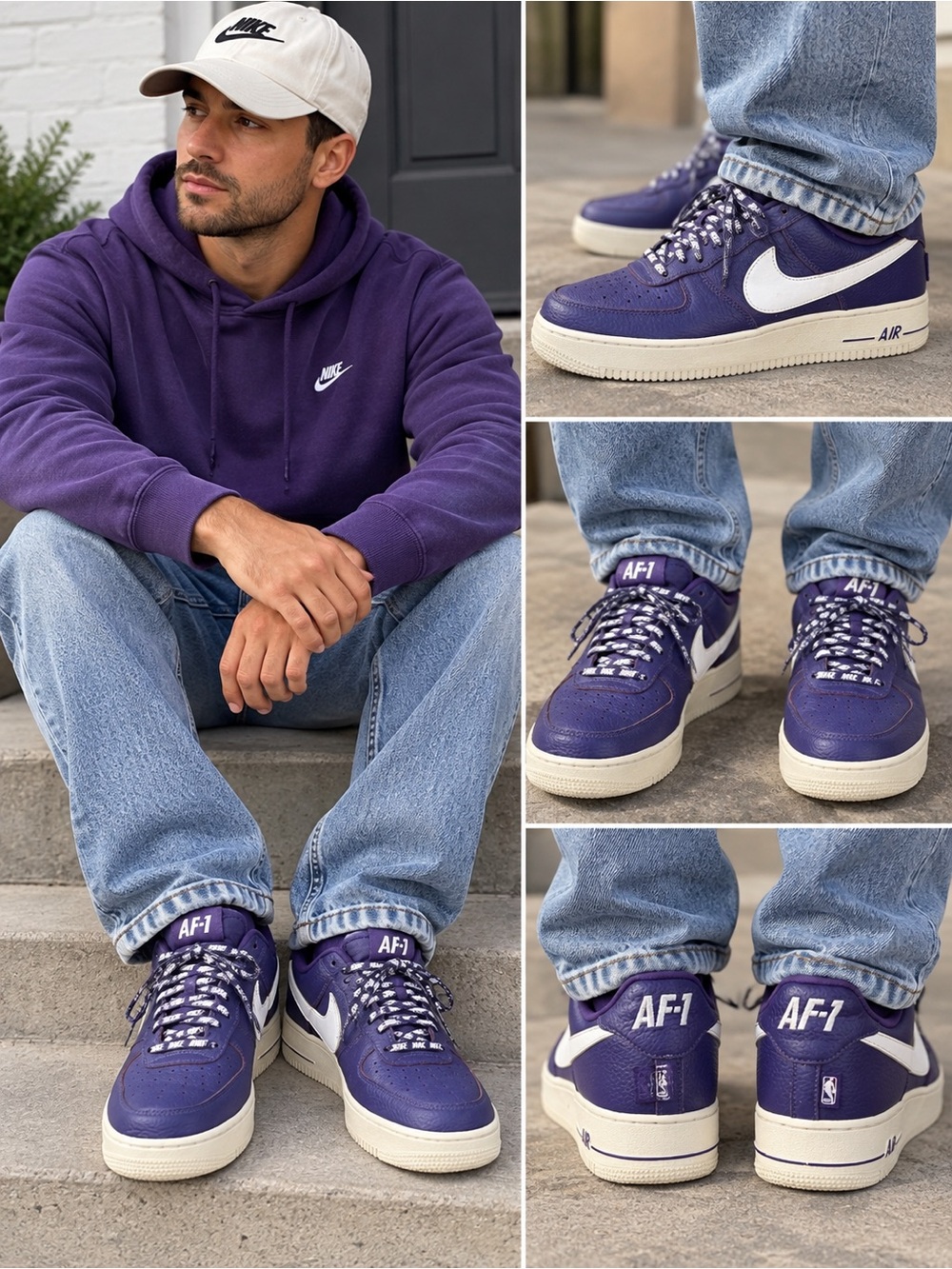 Nike Air Force 1 Low Court Purple
Men's Size 10.5